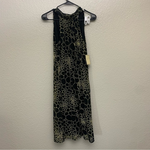 Jonathan Martin Women’s Black & Cream Abstract Dress Size 10 NWT‎ - Picture 1 of 4